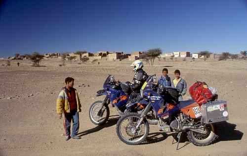 Mit der KTM in Marokko