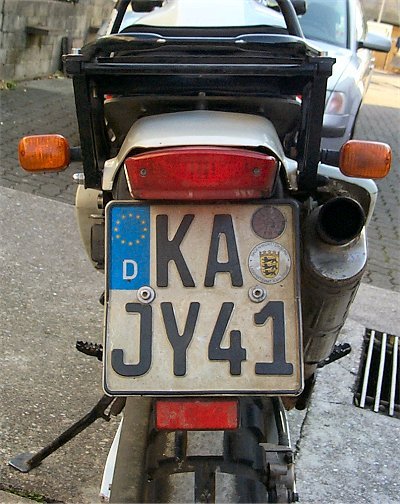 KTM-R&uuml;cklicht